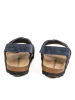 BABUNKERS Family Leren sandalen donkerblauw