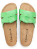 BABUNKERS Family Leren slippers groen