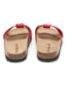 BABUNKERS Family Leren slippers rood