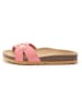BABUNKERS Family Leren slippers roze