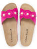 BABUNKERS Family Leder-Pantoletten in Pink