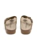 BABUNKERS Family Skórzane japonki w kolorze khaki