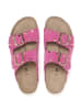 BABUNKERS Family Leder-Pantoletten in Pink