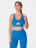 Carpatree Biustonosz sportowy "Eris" w kolorze niebieskim