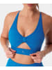 Carpatree Biustonosz sportowy "Eris" w kolorze niebieskim