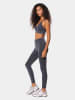 Carpatree Trainingsleggings "Marble Story" in Anthrazit