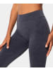 Carpatree Trainingsleggings "Marble Story" in Anthrazit