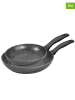 Stoneline 2er-Set: Bratpfannen in Grau