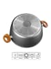 Stoneline 2tlg. Set: Kochtopf in Grau - 2,3 l