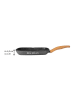 Stoneline Grillpfanne ''Back to Nature'' in Schwarz - (L)28 x (B)28 cm