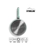 Stoneline 2-delige set: braadpan met deksel groen - Ø 28 cm