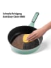 Stoneline 2-delige set: braadpan met deksel groen - Ø 28 cm