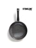 Stoneline 2-delige set: braadpan met deksel grijs - Ø 24 cm