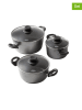 Stoneline 6-częściowy zestaw w kolorze szarym