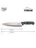 Stoneline Koksmes zwart - (H)31,5 cm