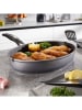 Stoneline 2tg. Set: Fisch- & Schnitzelpfanne in Grau - (L)24,3 x (B)35,2 cm