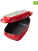 Stoneline 2-delige set: braadslede rood - (B)40 x (H)22 cm