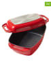 Stoneline 2-delige set: braadslede "XX" rood - (B)43 x (H)26 cm