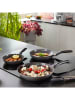 Stoneline 3-delige set: braadpannen "Ceramic" zwart
