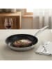 Stoneline 2-delige set: braadpan "Professional" zilverkleurig - Ø 24 cm
