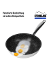 Stoneline 2-delige set: braadpan "Professional" zilverkleurig - Ø 28 cm