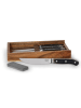 Stoneline 4er-Set: Steakmesser in Schwarz - (L)23,2 cm