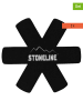 Stoneline Osłony (2 szt.) w kolorze czarnym na patelnie - Ø 38 cm