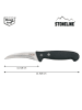 Stoneline Groentemes zwart - (H)18,8 cm