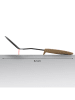Stoneline Spatel zwart/lichtbruin - (L)33 cm