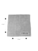 Stoneline Mikrofasertuch in Grau - (L)30 x (B)30 cm
