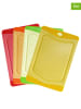 Stoneline 4er-Set: Schneidebretter in Bunt - (L)20 x (B)14 cm