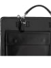 ORE10 Leder-Businesstasche "Bologna" in Schwarz - (B)38 x (H)29 x (T)11 cm