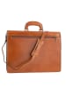 ORE10 Leren businesstas "Napoli" lichtbruin - (B)41 x (H)31 x (D)18 cm
