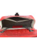 ORE10 Leder-Umhängetasche in Rot - (B)20 x (H)11 x (T)6,5 cm