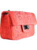 ORE10 Leder-Umhängetasche in Rot - (B)20 x (H)11 x (T)6,5 cm