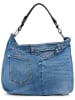 ORE10 Handtas "Mams" blauw/zwart - (B)33 x (H)28 x (D)14 cm