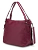 ORE10 Leder-Henkeltasche "Abert" in Bordeaux - (B)38 x (H)28 x (T)16 cm