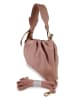 ORE10 Leder-Umhängetasche "Movar" in Rosa - (B)26 x (H)18 x (T)5 cm