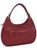 ORE10 Leren schoudertas "Miser" rood - (B)35 x (H)30 x (D)9 cm