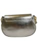 ORE10 Leder-Henkeltasche "Stross" in Silber- (B)24 x (H)16 x (T)5 cm