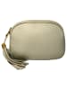 ORE10 Leren schoudertas "Bristol" beige - (B)23 x (H)6 x (D)9 cm