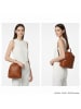 Florence Bags Leren rugzak "Lacona" lichtbruin - (B)34 x (H)28 x (D)16 cm