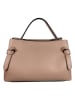 Florence Bags Leder-Henkeltasche "Capoliveri" in Beige - (B)30 x (H)20 x (T)17 cm