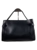 Florence Bags Leder-Henkeltasche "Capoliveri" in Schwarz - (B)33 x (H)20 x (T)13 cm