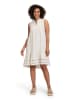 CARTOON Leinen-Kleid in Creme