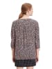 CARTOON Bluse in Schwarz/ Beige