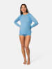 KARI TRAA Functionele longsleeve "Embla" lichtblauw