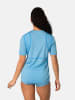 KARI TRAA Koszulka sportowa "Embla" w kolorze błękitnym