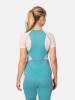 KARI TRAA Trainingsshirt "Alma" in Türkis/ Rosa