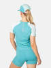 KARI TRAA Koszulka sportowa "Linnea" w kolorze turkusowym